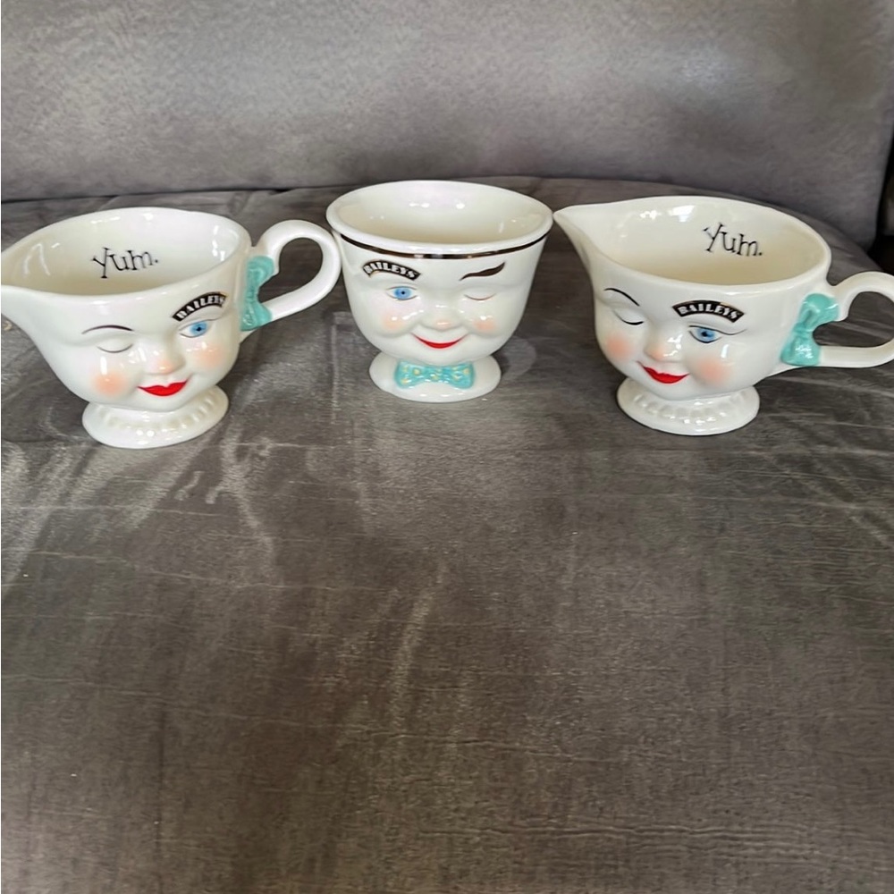 Baileys limited edition Creamer & sugar bowl